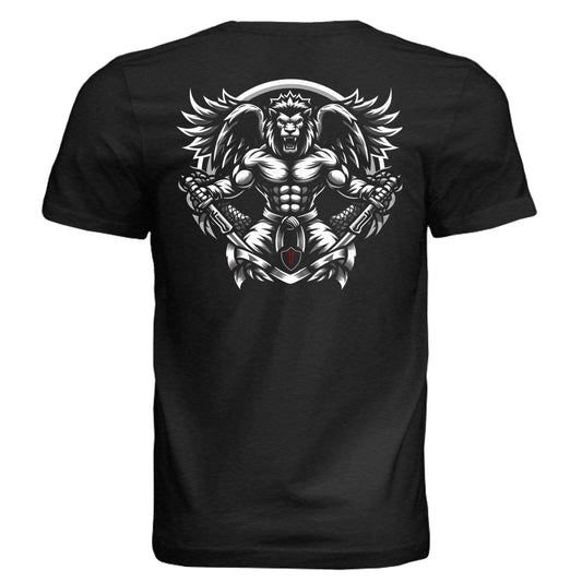 BLK HTHR TRIBLND - BACK